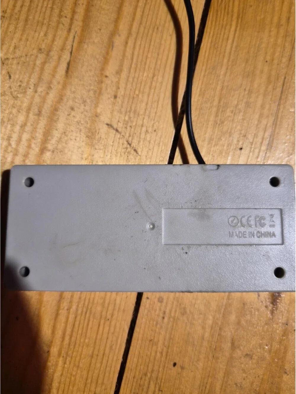 2 NES Controllers One Official One Offbrand